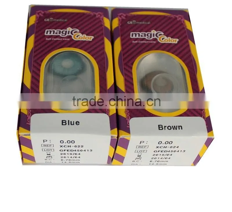 promotion products US fda approved soft super nudy geo wholesale yearly color contact lenses