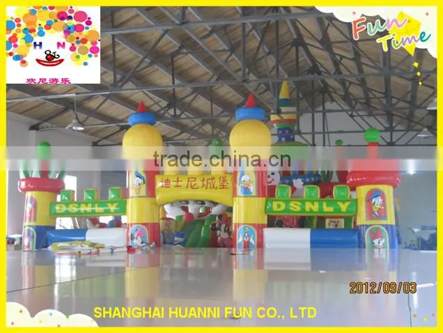 2015 New design PVC big inflatable bouncy castle, adult bounce house for sale