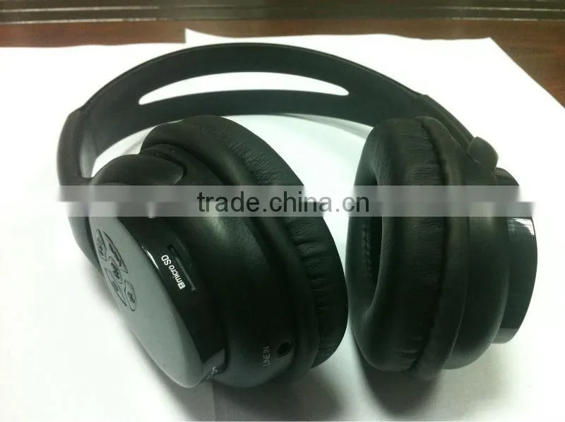 Micro SD card headphone,Support 16GB card capacity