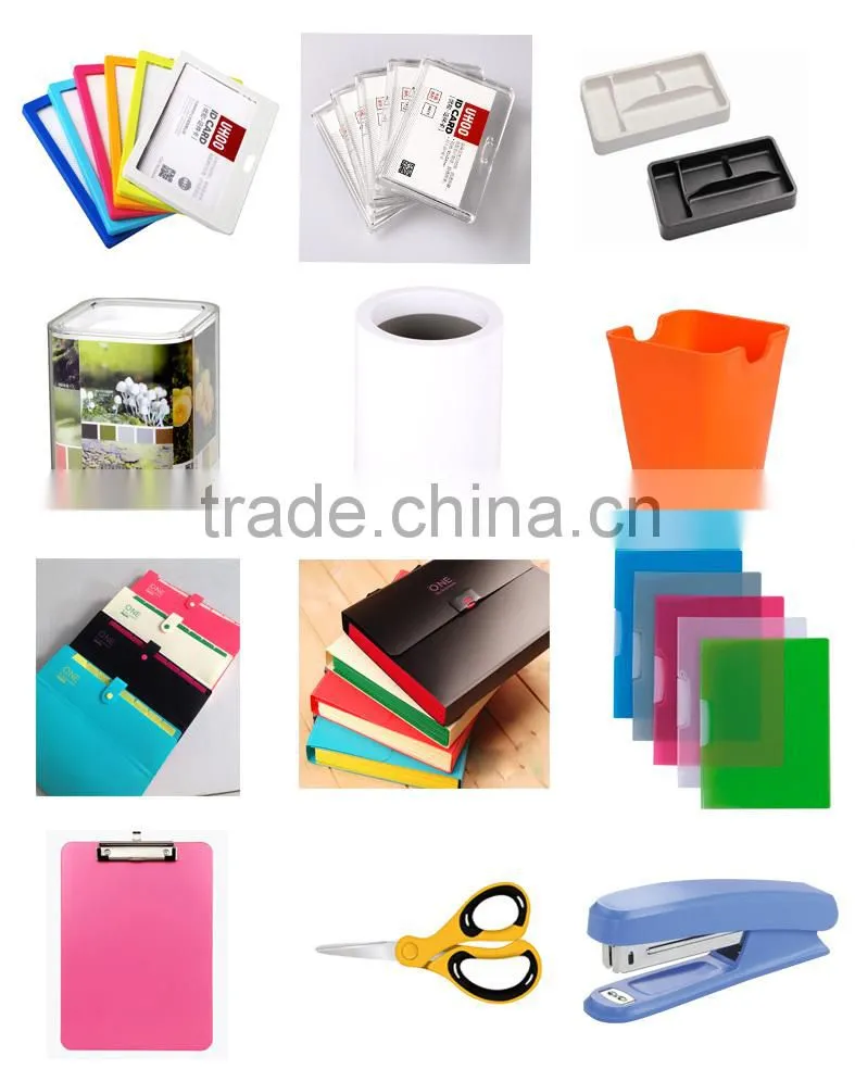 Colorful leather business name card holder credit card holder