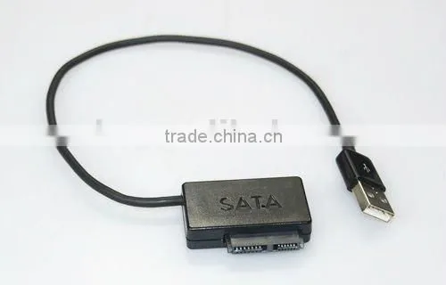 USB2.0 SATA optical bunrer drive adapter