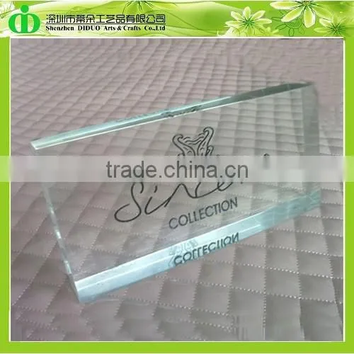 DDB-0121 Trade Assurance Clear Nameplate Material