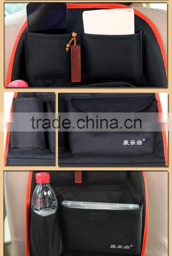High quality Car seat storage bag / car seat back pocket / auto back seat hanging bag