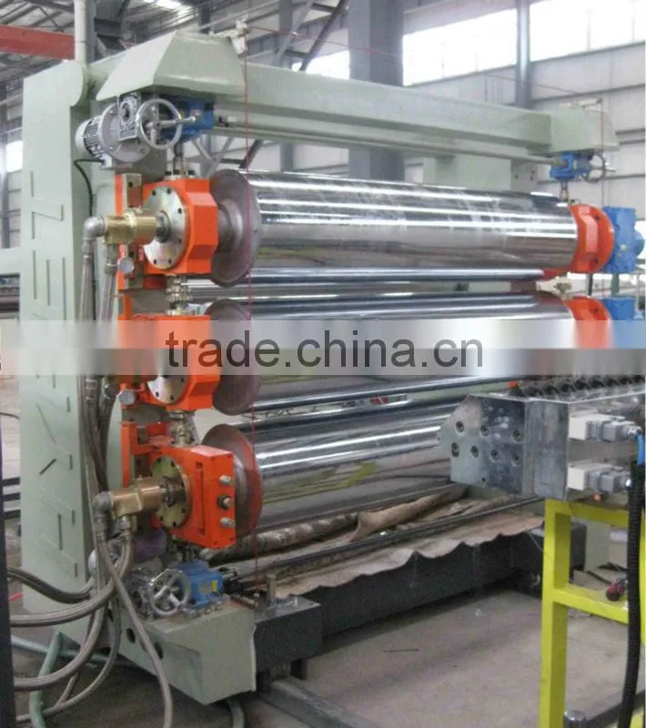 electronic parts plastic sheet extruder