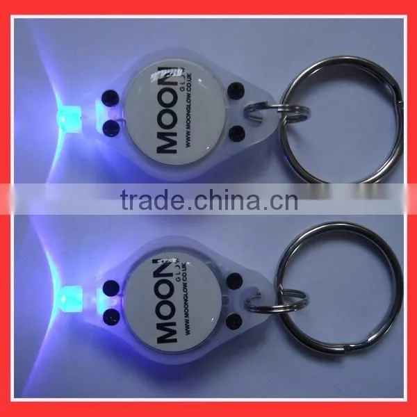 cheapest UV led mini light keychain 365nm and 395nm