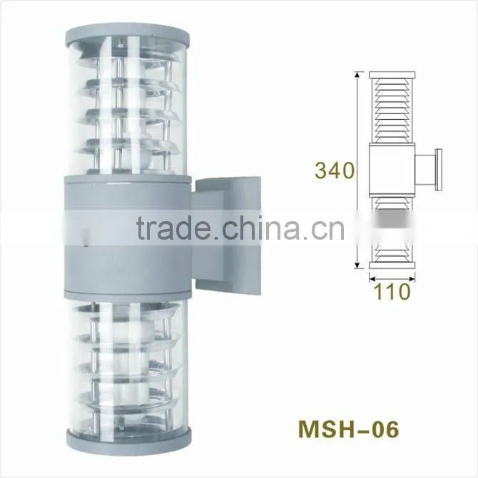 waterproof aluminium indoor wall light