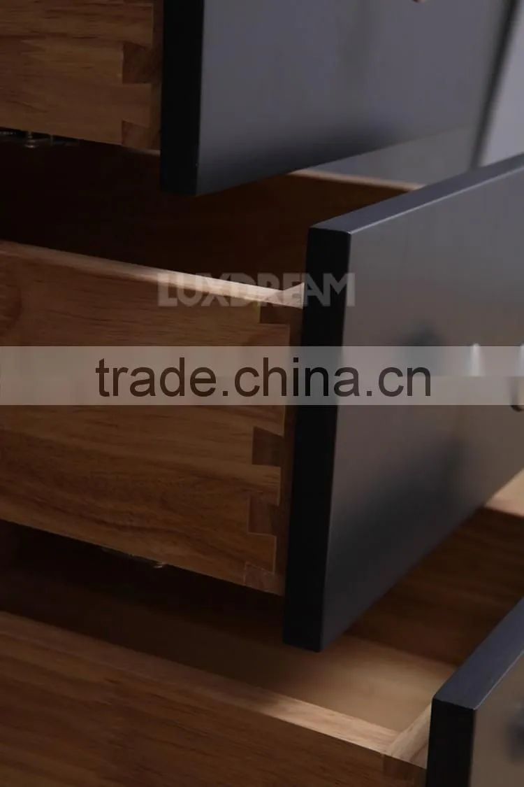 30" charcoal solid wood leg USA bathroom vanity