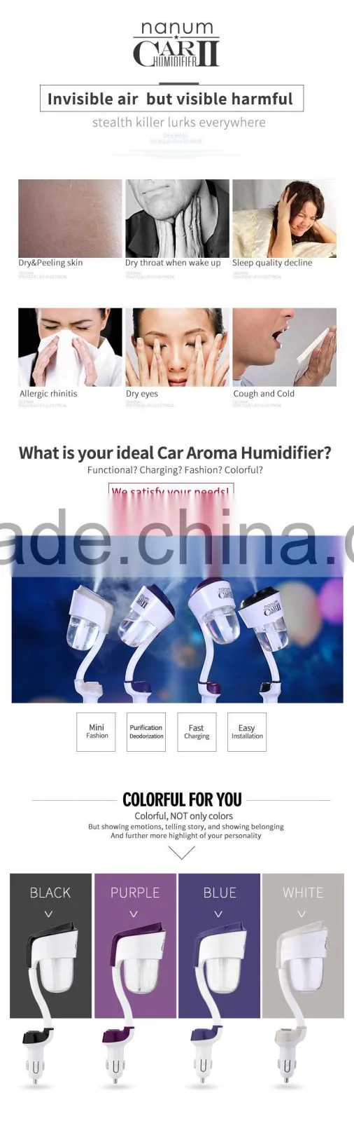 New fashion electric aroma diffuser/ room electric fragrance diffuser