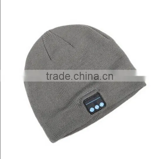 Keep Warm Bluetooth Talking Music Speaker hat / Bluetooth Music Hat / wireless bluetooth headphone beanie hat
