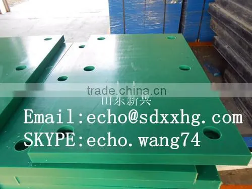 impact resistant UHMWPE dock bumper