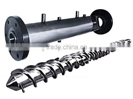 Rubber and Silicon Screw Barrel / single extruder screw barrel