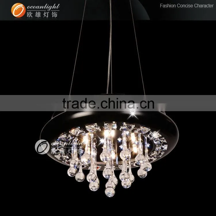 Faberic Cloth Lampshade Living Room Pendant Light Dinning Chandelier Lustre OM66128-600W