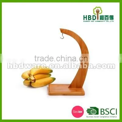 Bamboo Wood banana tree, bamboo banana hanger wholesale