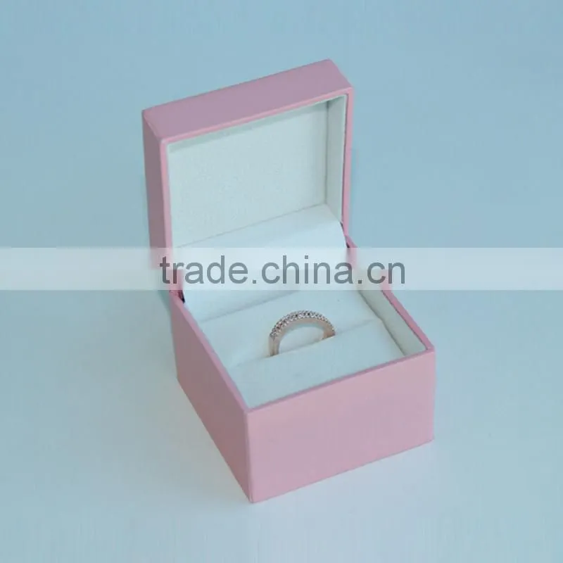 Luxury jewelry ring box with sleeve packaging