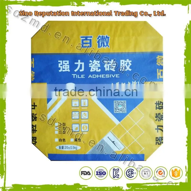 Customized PP cement bags, kraft paper cement bags