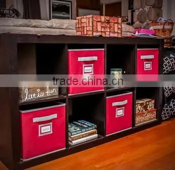 Fabric Type and Home Storage,Sundries Use Non woven Storage Cube Container Box