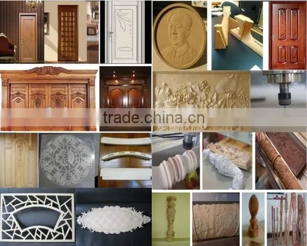 3 axis wood engraving machine and cnc cutting router for number plate making