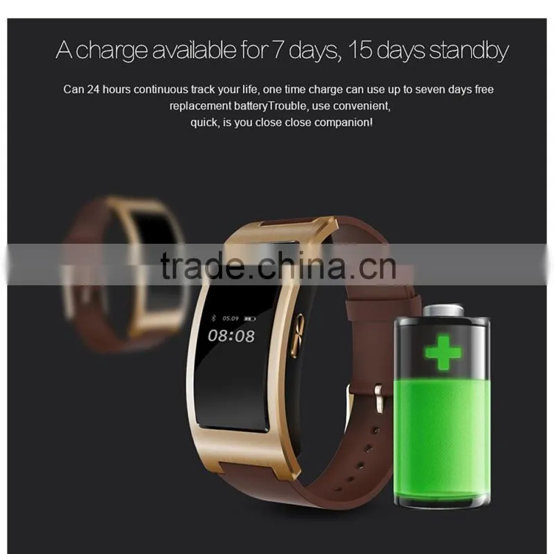 Large screen CK11 silica band sleep monitor blood oxygen monitor fitness tracker smart wristband