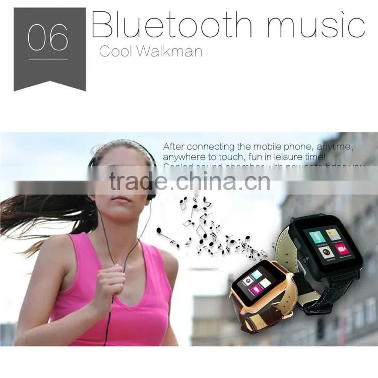2016 ce rohs smart watch ios bluetooth sport watch podemeter a8