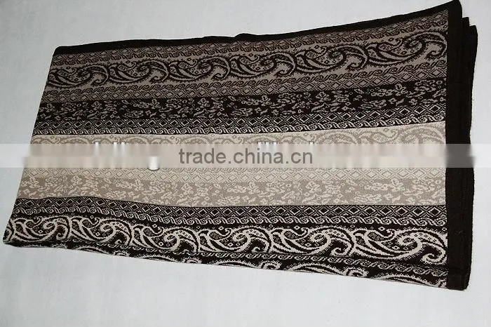winter warm cashmere print blanket.