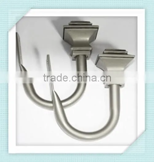 Hangzhou Baihong Lewis Quadrant Pewter Curtain Holdbacks On Sale