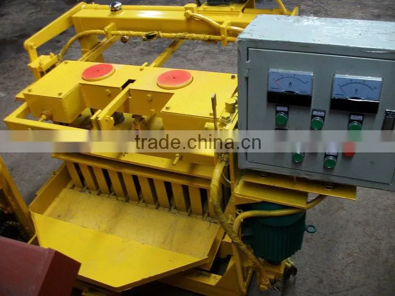 Building construction materials QT40-3A manual brick laying machines