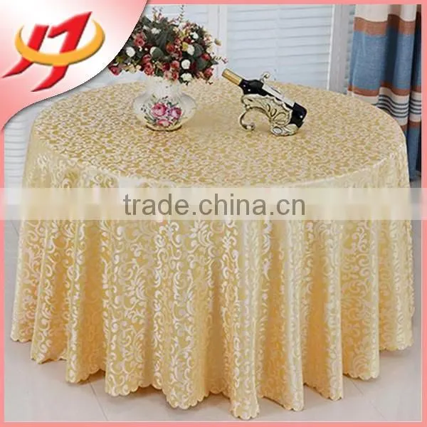 Customized home jacquard table cloths for hotel/restaurant/home use