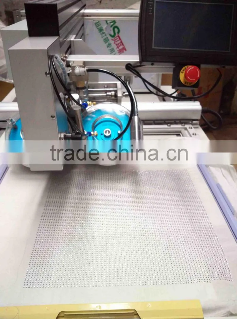 CE approved automatic rhinestone fixing machine
