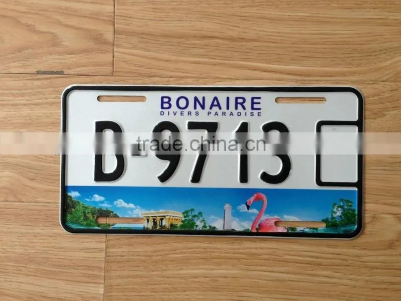 Registration car Plate