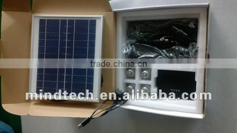 solar energy kit with light weight