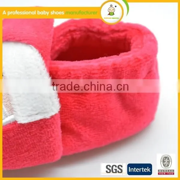 Wholesale shoes baby moccasins hot sale first step winter red