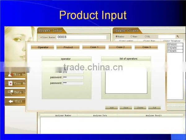 2016 Hot-sell Professional magic mirror skin analyzer,skin center/hospital use BD-P027