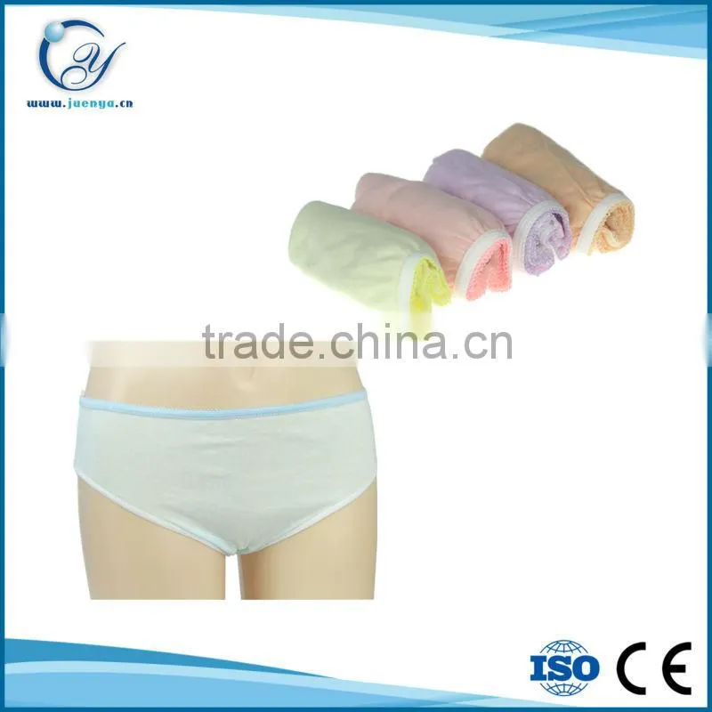 Good quality low price confortable cotton disposable massage underwear