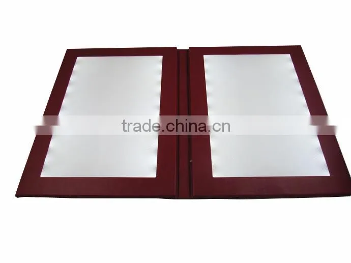 popular a4 led backlit menu covers