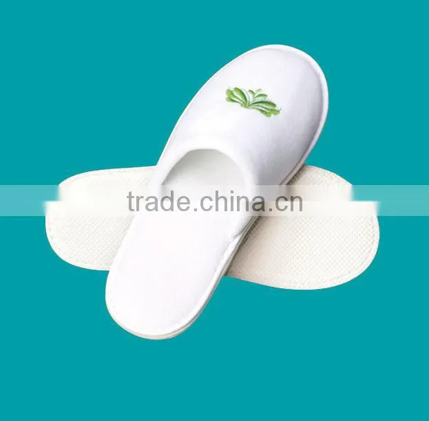 High Quality Velvet EVA Closed Toe Hotel Slipper,Manufacture