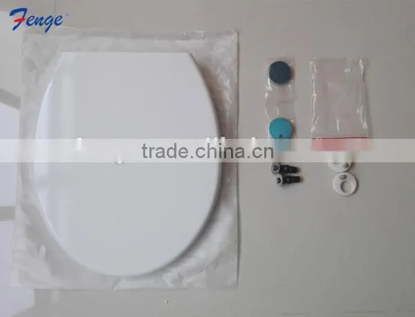 super high quality homely washroom raw UF material colorful hand printed toilet seat cover