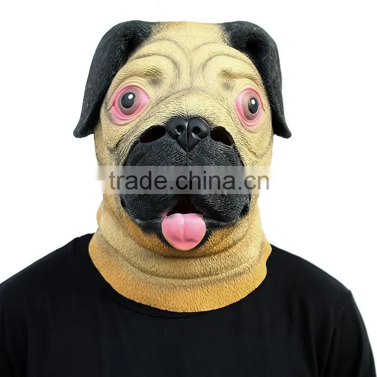 christmas moving mouth animal dog fetish party mask