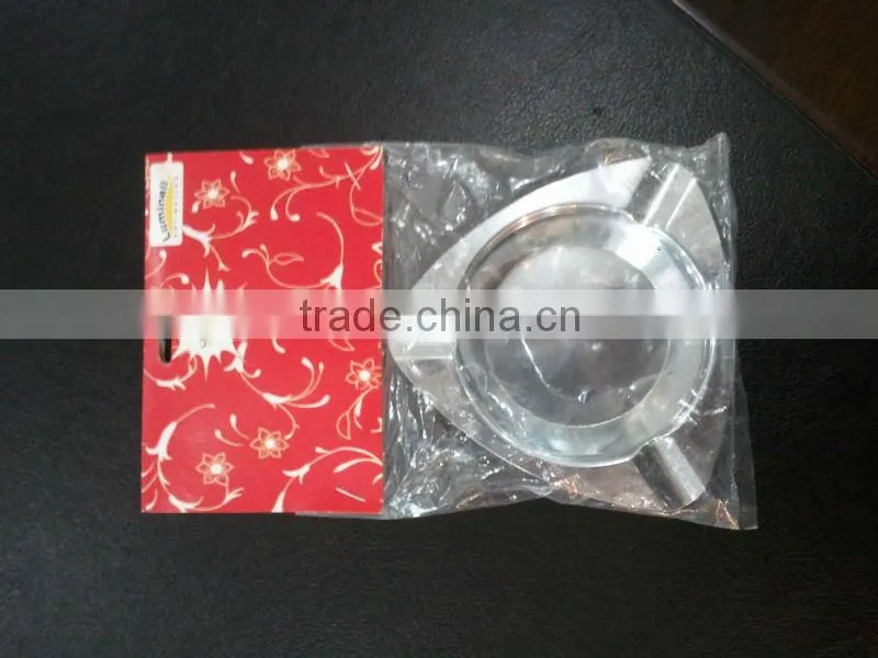 wholesale smoking accessory square ashtray metal ahtray household cleaning tools