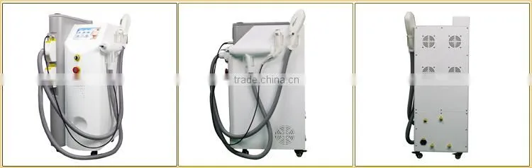 (CE)Great nd yag laser + ipl and rf machine with 10 HZ Laser + OPT IPL