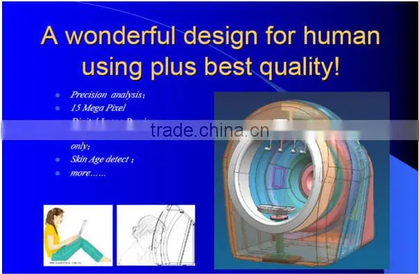 hot sell magic mirror facial skin analyzer / 3d face camera