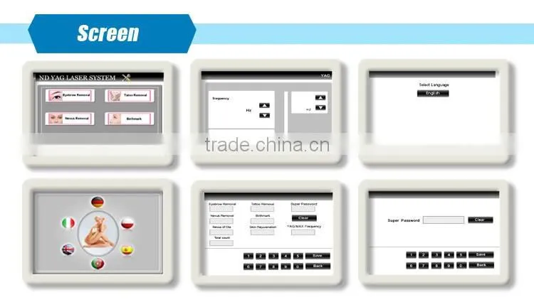 Salon use Professional Tattoo removal Laser Machine