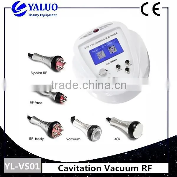 YL-VS01 Cavitation RF with Vacuum beauty weight loss machine