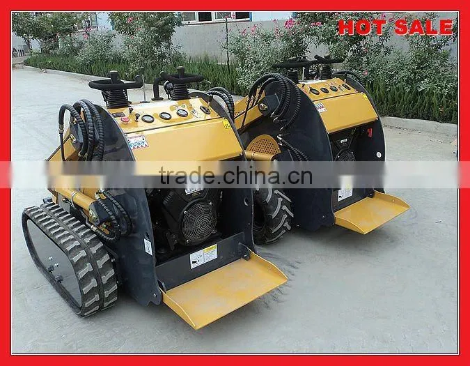 mini skid wheel loader