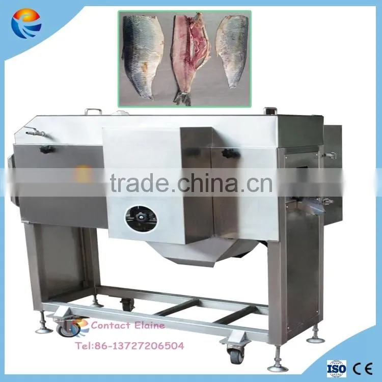 Industrial Automatic Tilapia Mullet Fish Cutting Fillet Splitting Machine