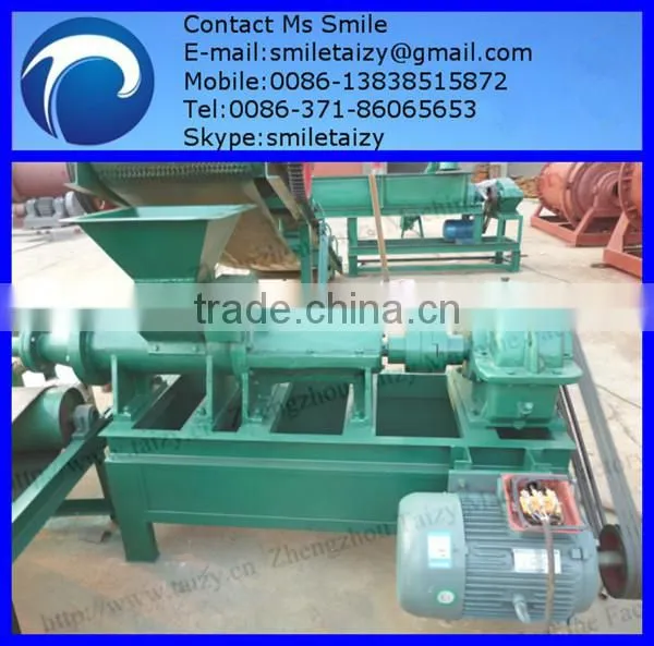 Charcoal sticks making machine and coal briquette extruder machine for hot sale
