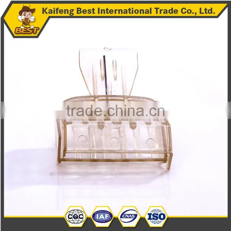 new style beekeeping bookholder type plastic queen cage