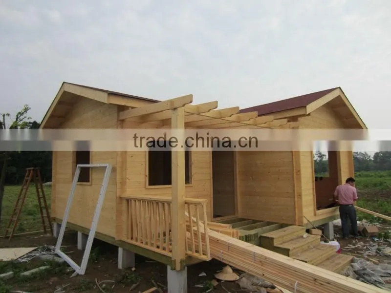 2016 Wooden Prefab House With Grapevine