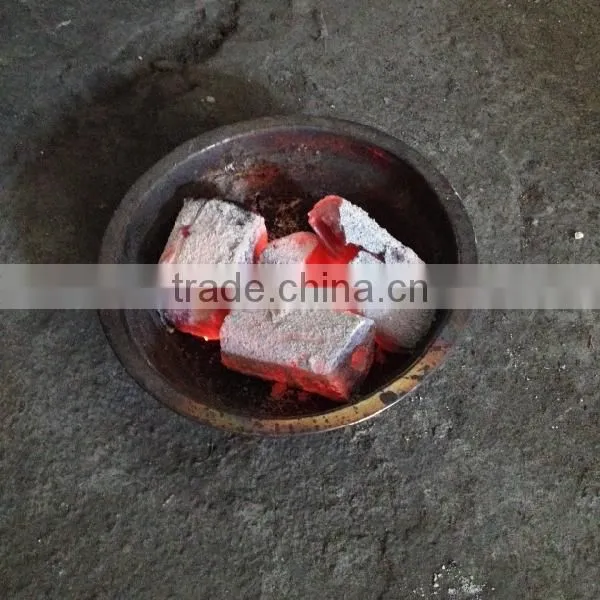 Type 4*4cm sawdust briquette charcoal smokeless