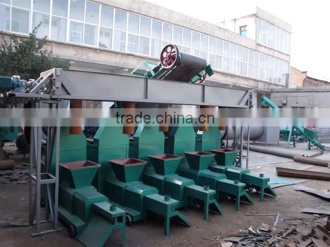 PE film wood briquette packing machine price