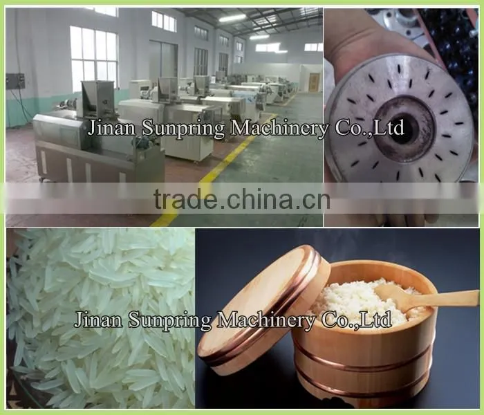 Hot sale SP70 CE Certificate Artificial rice machine/making machinery/extruder in China